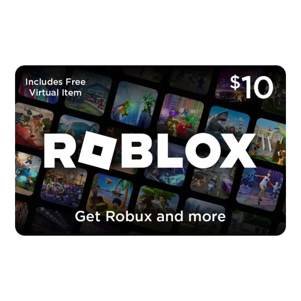 کارت هدیه 10 دلاری Roblox