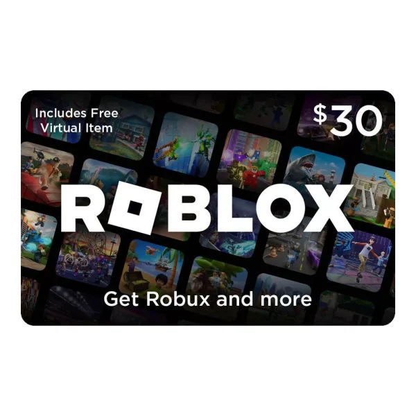 کارت هدیه 30 دلاری Roblox