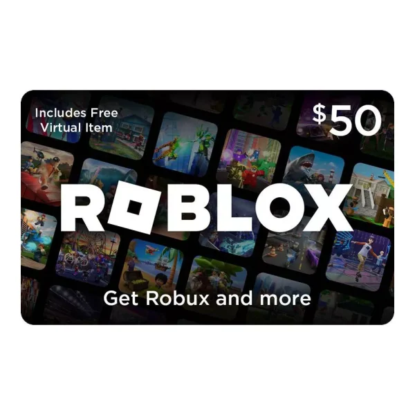 کارت هدیه 50 دلاری Roblox